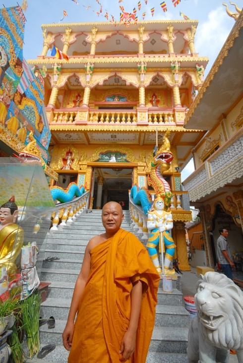 Пагода Питу-хоша-рангшэй – общий дом для бедных студентов в дельте реки Меконг - ảnh 3